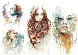 Carne Griffiths illustration originale