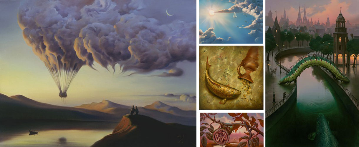 peinture surrealiste Vladimir Kush