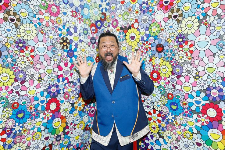 Takashi Murakami , star japonaise de l'art contemporain